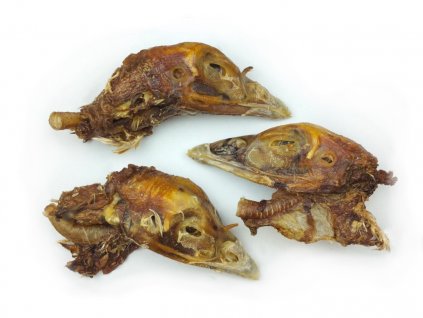 SUŠENÉ krůtí hlavy 3ks