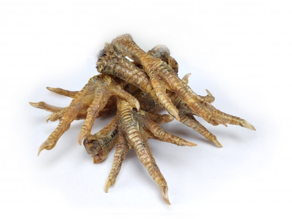 SUŠENÉ kuřecí pařáty 500g